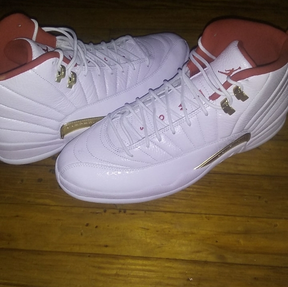white red and gold 12s